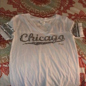 Pink Victoria’s Secret Chicago Bears Top